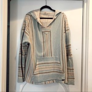 Faherty Knot Poncho Hoodie